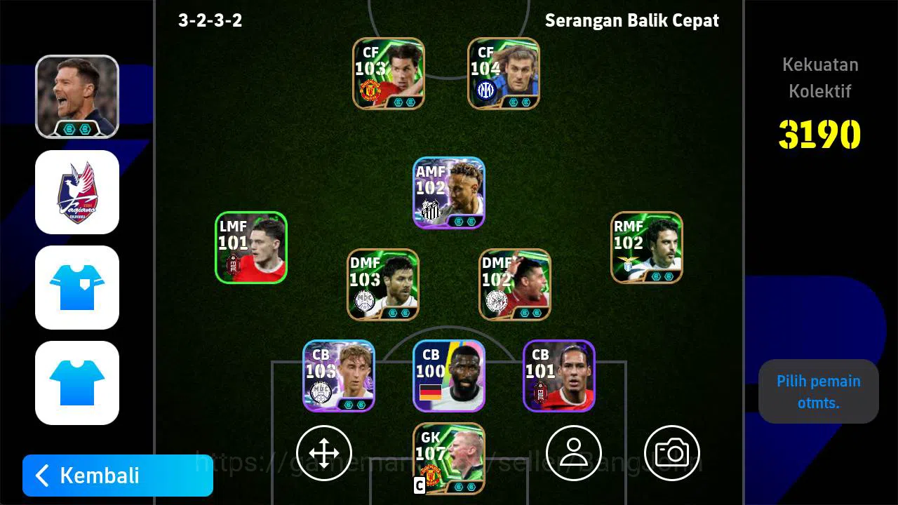 eFootball Others power 3190, legend George best, peter schem epic,  image 1