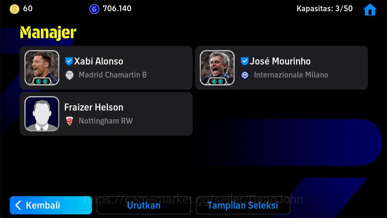 eFootball Accounts power 3190, legend George best, peter schem epic,  image 3
