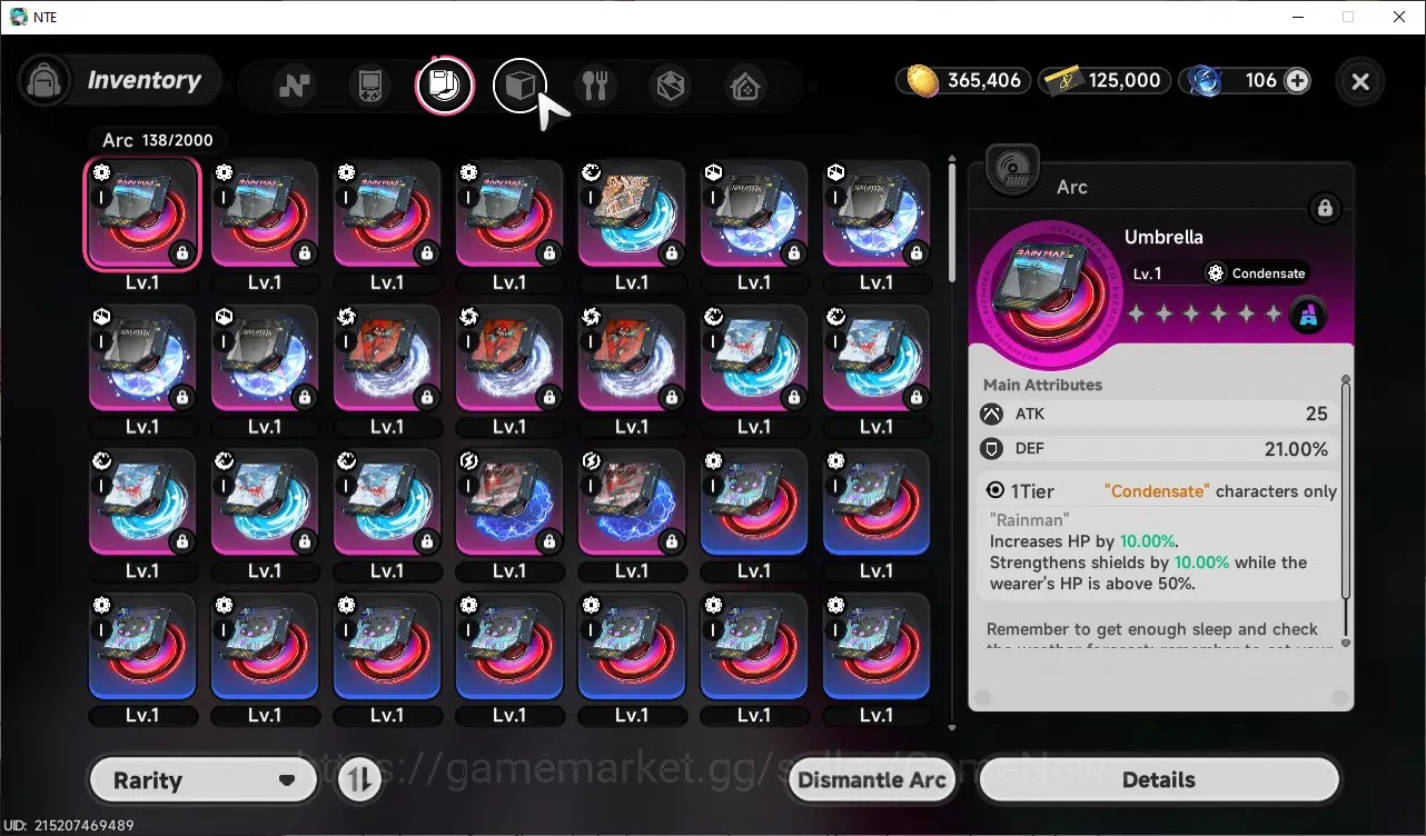 Neverness to Everness Accounts Global SEA|HL 8|2 Limited [Shinku & Hotori]|2 Selector Box|Overcast Canopy Glider|Selector 13