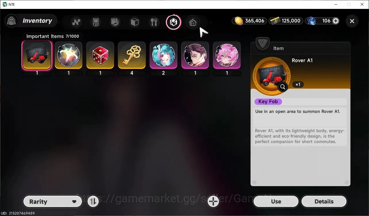 Neverness to Everness Accounts Global SEA|HL 8|2 Limited [Shinku & Hotori]|2 Selector Box|Overcast Canopy Glider|Selector 14
