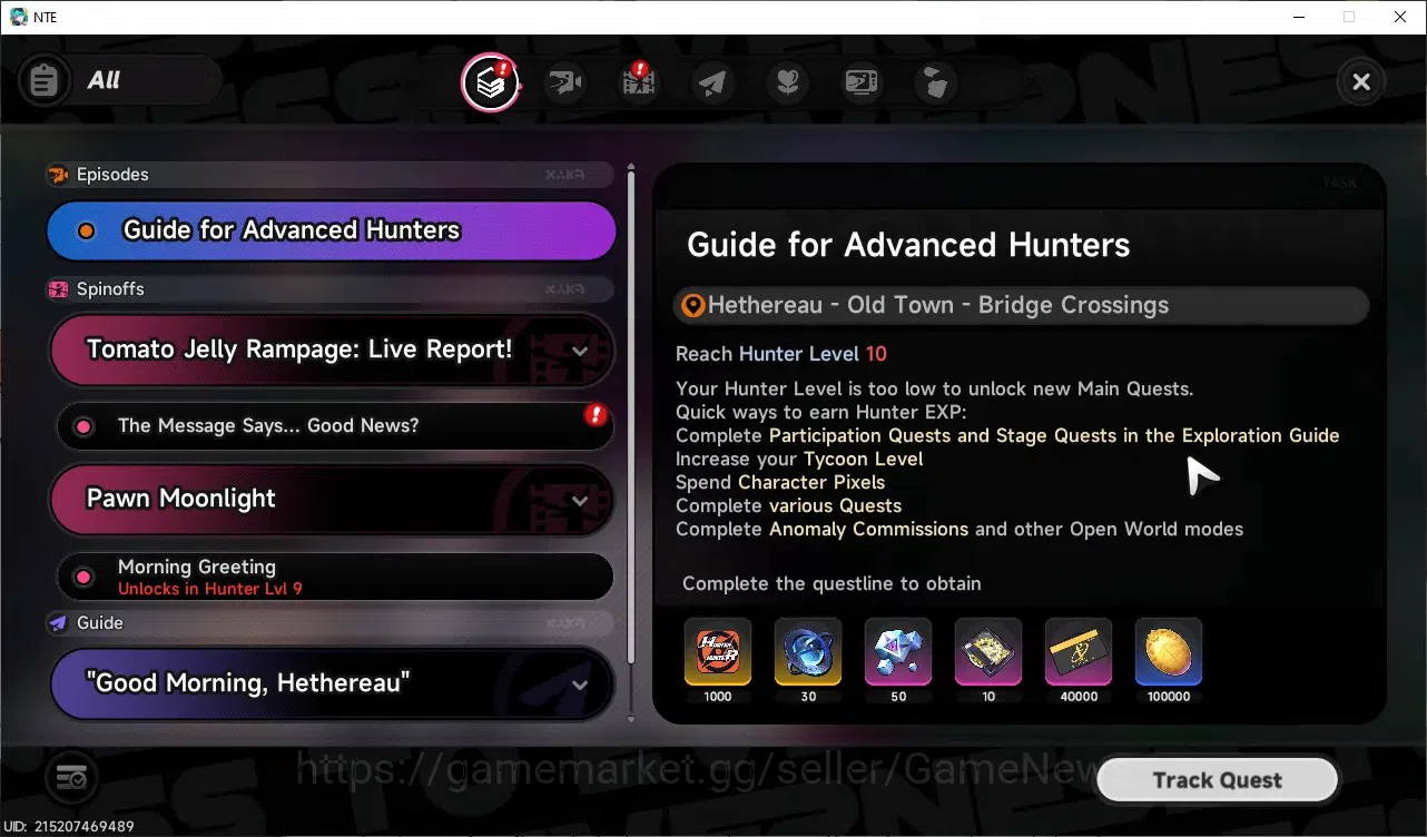 Neverness to Everness Accounts Global SEA|HL 8|2 Limited [Shinku & Hotori]|2 Selector Box|Overcast Canopy Glider|Selector 15