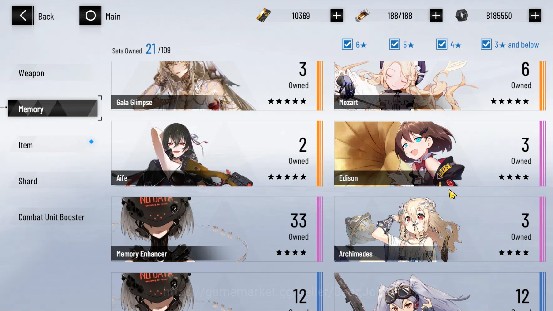 Punishing: Gray Raven Accounts ASIA PACIFIC | Starter | Lucia Pyroath | BC 10K +  image 13