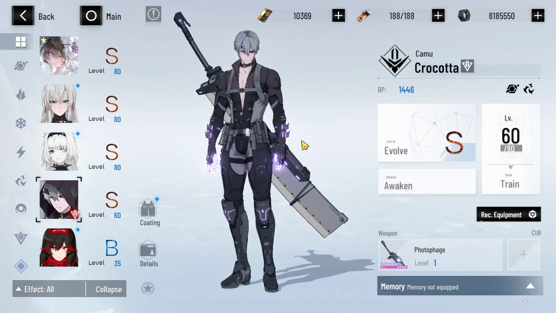 Punishing: Gray Raven Accounts ASIA PACIFIC | Starter | Lucia Pyroath | BC 10K +  image 5