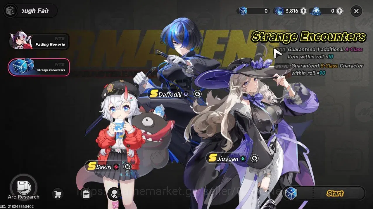 Neverness to Everness Accounts GLOBAL SEA|HL 24|TL 19|4 SSR (Lacrimosa,Hotori,Daf image 16