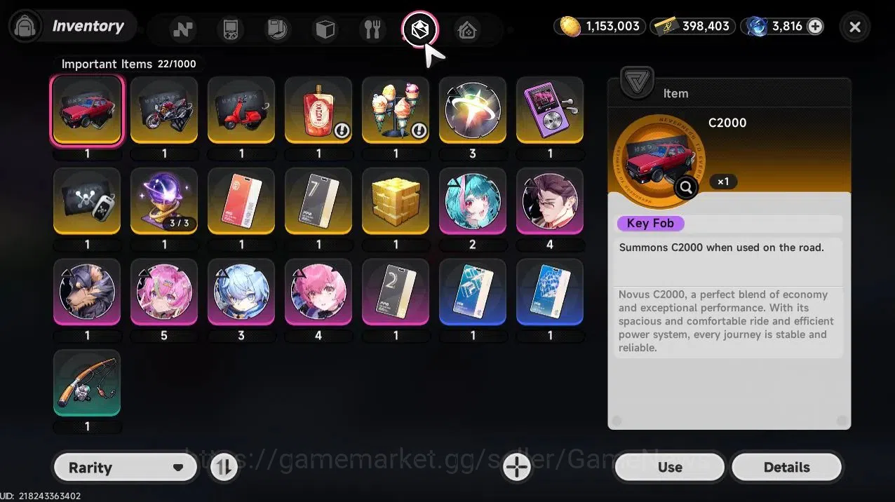 Neverness to Everness Accounts GLOBAL SEA|HL 24|TL 19|4 SSR (Lacrimosa,Hotori,Daf image 20