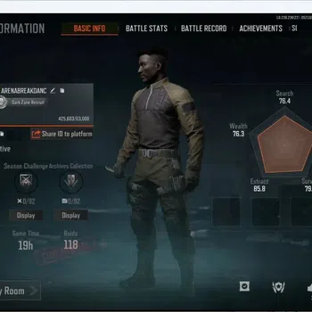 Arena Breakout Mid-Tier Mobile | LV 30 | SV 9.3 M | CV 4.1 M | Squirrel P9 image 1