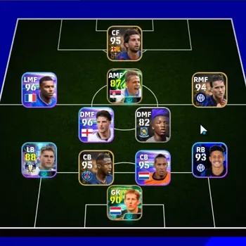 eFootball Accounts Legends & Iconic Players Android|Power 2864|Epic Edwin van der Sar,Dragan Stojkovic,David Seaman|Show