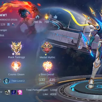 Mobile Legends: Bang Bang Accounts Rare Skin Mobile legends