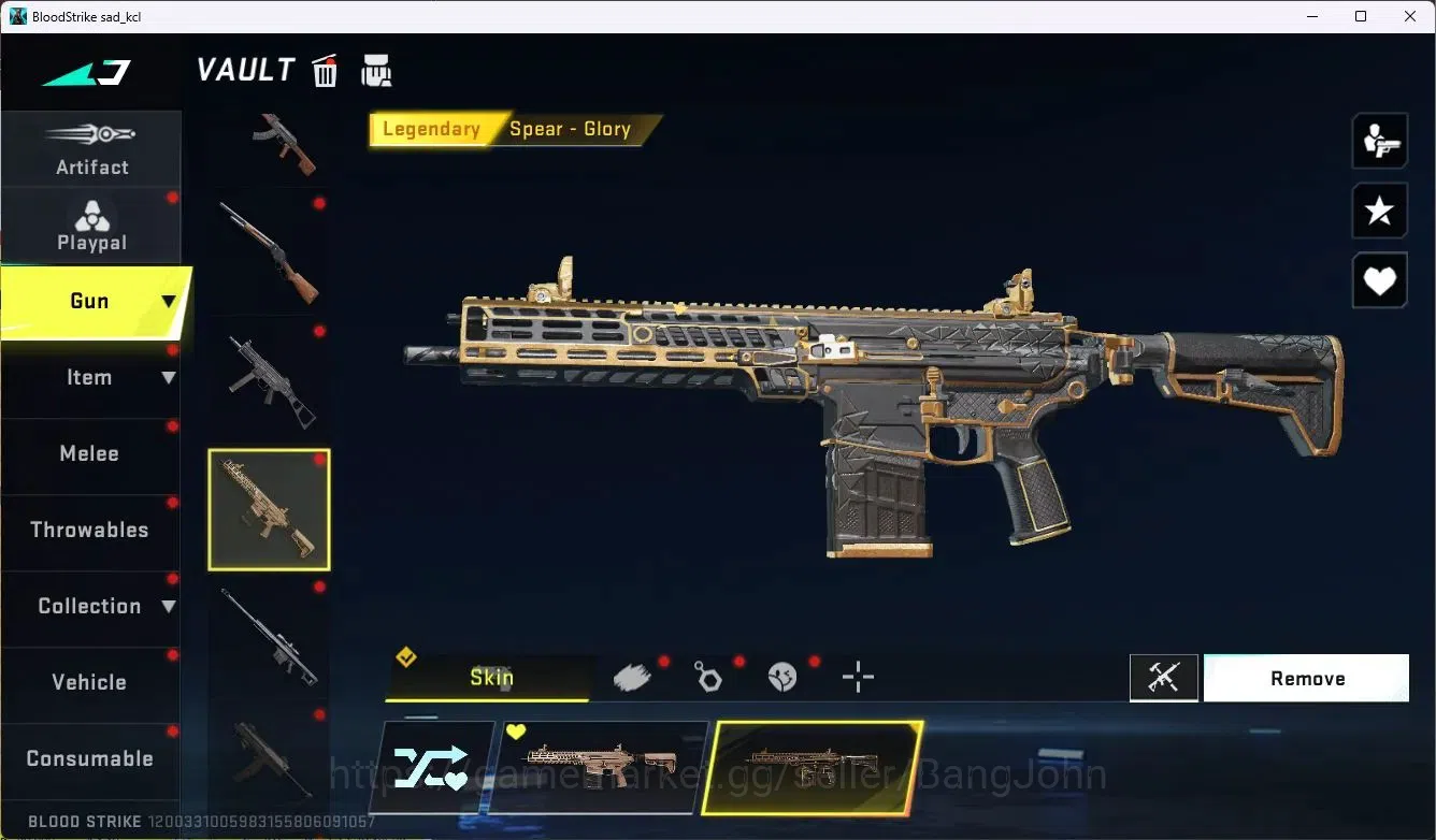 Blood Strike Accounts ASIA | ETERNAL: Desert Eagle-Scorpius |4 Collab Gu image 16