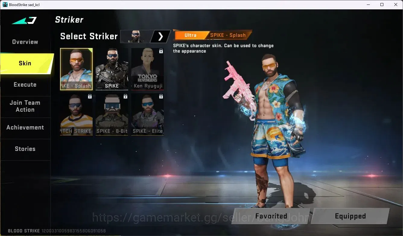 Blood Strike Accounts ASIA | ETERNAL: Desert Eagle-Scorpius |4 Collab Gu image 20