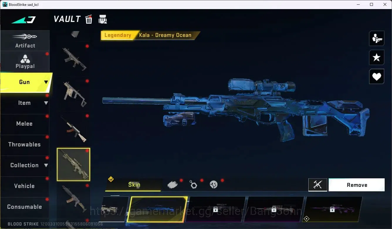 Blood Strike Accounts ASIA | ETERNAL: Desert Eagle-Scorpius |4 Collab Gu image 4