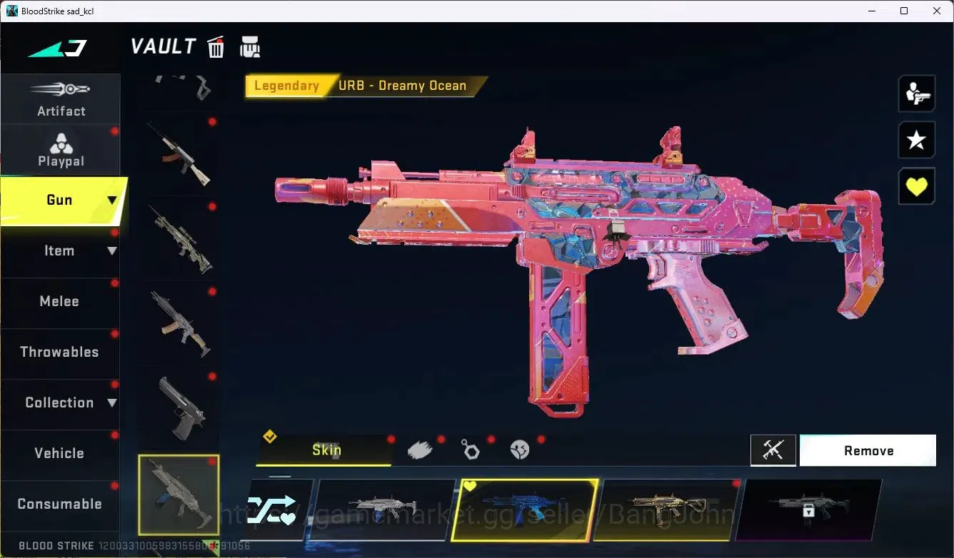 Blood Strike Accounts ASIA | ETERNAL: Desert Eagle-Scorpius |4 Collab Gu image 6