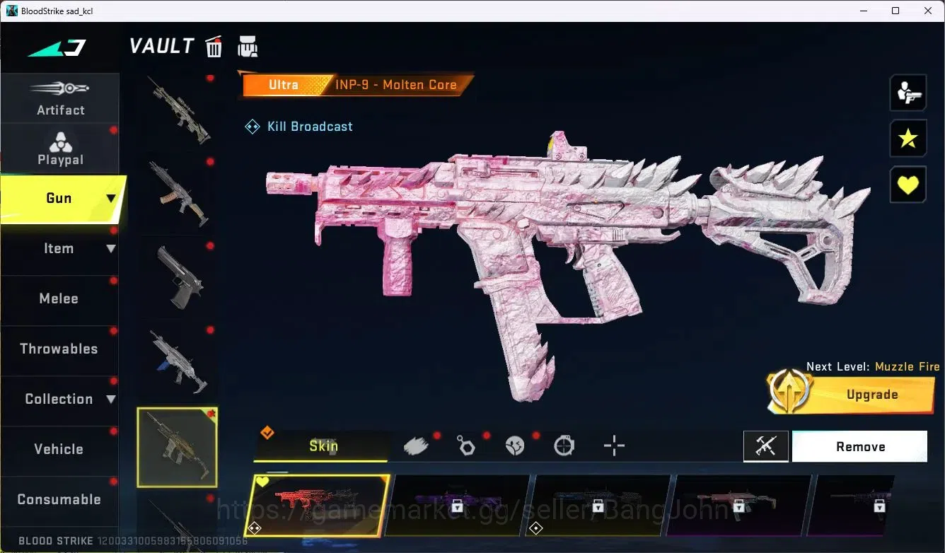 Blood Strike Accounts ASIA | ETERNAL: Desert Eagle-Scorpius |4 Collab Gu image 7