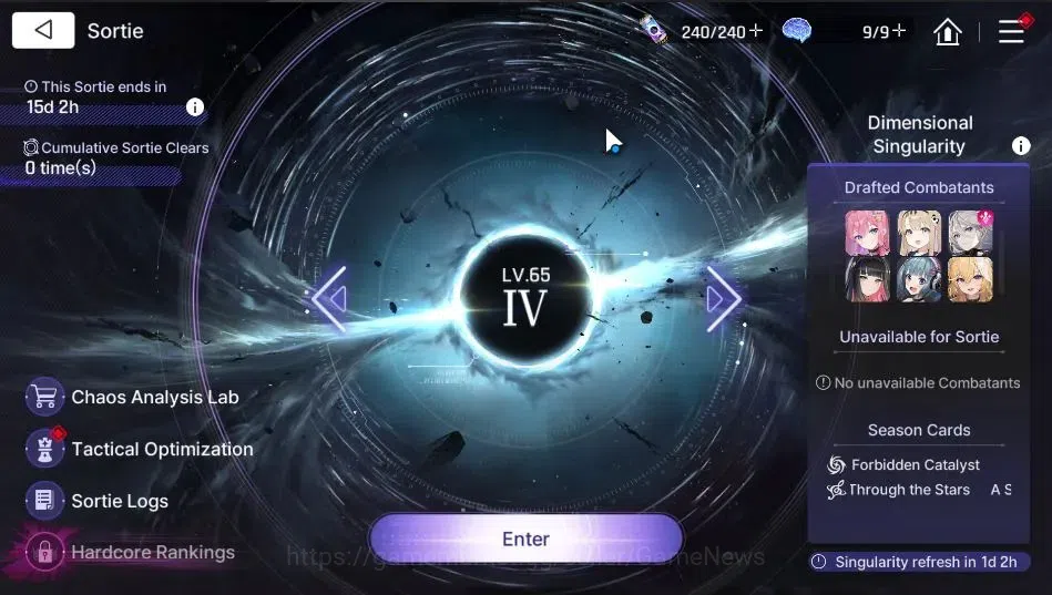 Chaos Zero Nightmare Accounts ASIA|Lv 54|4 SSR [Tenebria+Sign,Diana,Rita,Tiphera image 7