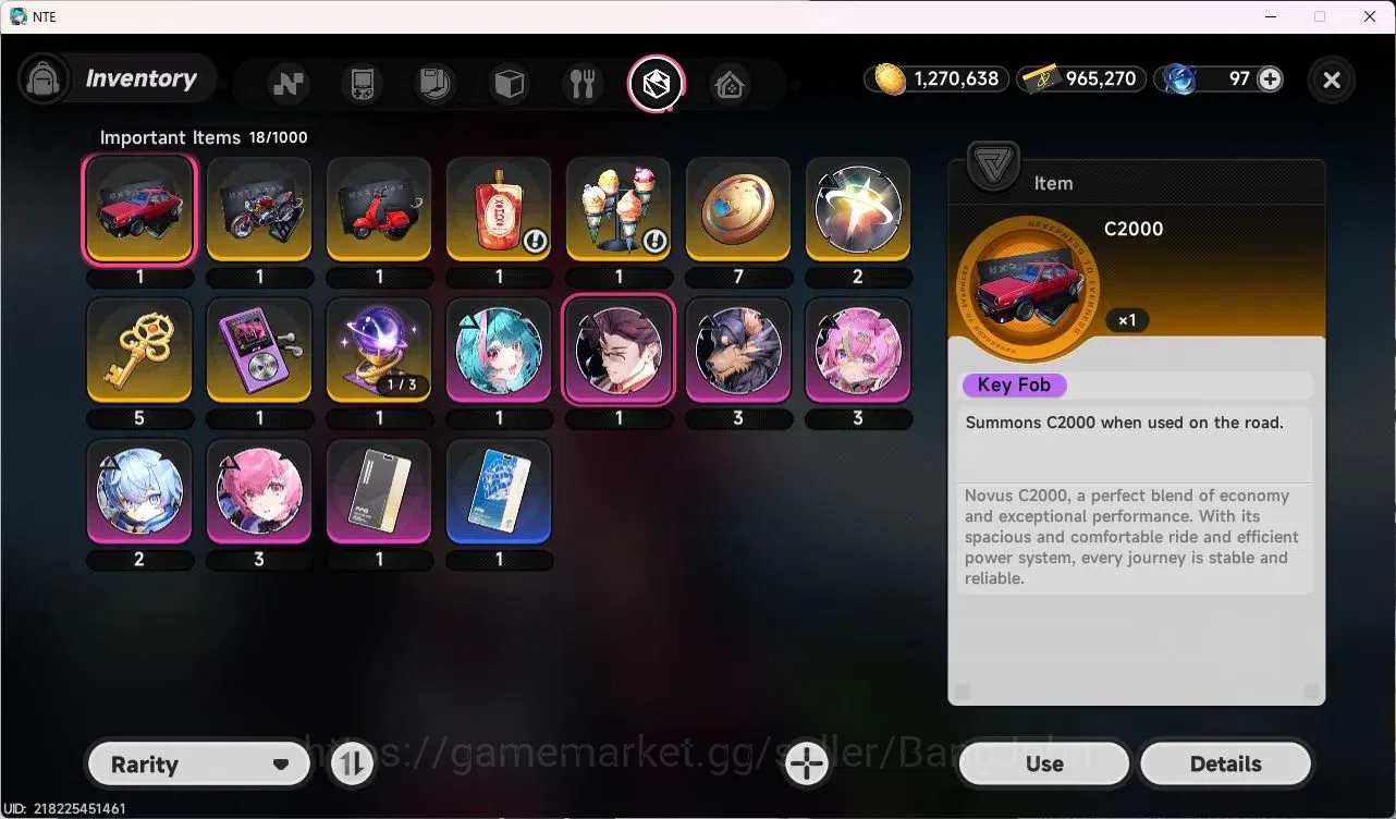 Neverness to Everness Accounts Southeast Asia | Hunter Lv 25 | 6 S-Class (Nanally image 13