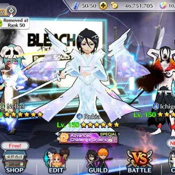 Bleach: Brave Souls Accounts Starter Global Starter|10k Orb + 90K BP|Ichigo,Rukia,Nelliel|Fresh Story| KlabID|Check SS