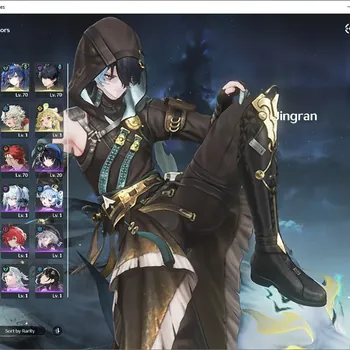 Wuthering Waves Accounts Others SEA|UL 54|Jingran Team|2 Limited Jingran RC6+Sign, Iuno + 3 Standard|DB lvl 30|Male MC|Log