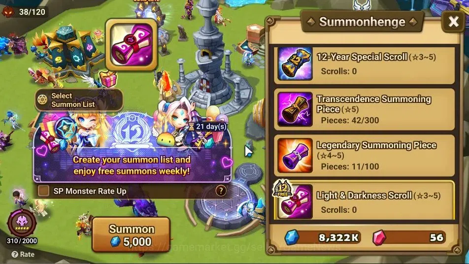 Summoners War: Sky Arena Accounts GLOBAL Lv 43|1 LD[Thebae]|15 Total NB5[Seara,Riley image 13