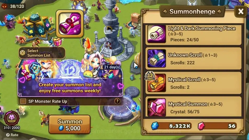 Summoners War: Sky Arena Accounts GLOBAL Lv 43|1 LD[Thebae]|15 Total NB5[Seara,Riley image 14