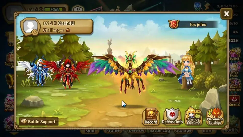 Summoners War: Sky Arena Accounts GLOBAL Lv 43|1 LD[Thebae]|15 Total NB5[Seara,Riley image 2