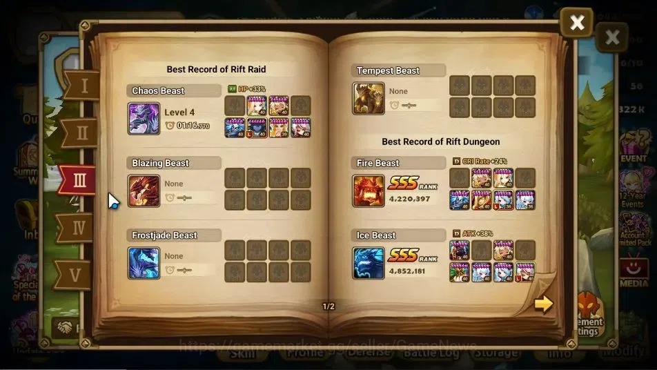 Summoners War: Sky Arena Accounts GLOBAL Lv 43|1 LD[Thebae]|15 Total NB5[Seara,Riley image 5