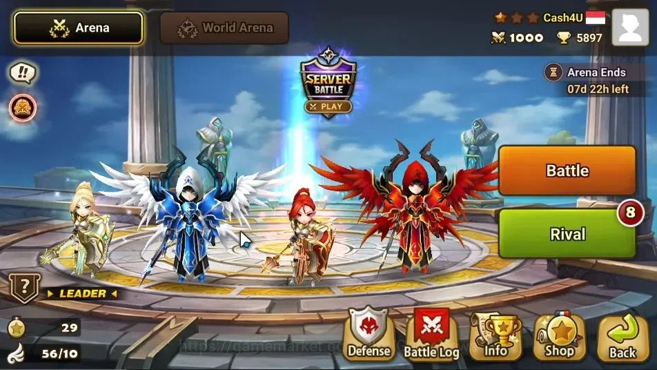 Summoners War: Sky Arena Accounts GLOBAL Lv 43|1 LD[Thebae]|15 Total NB5[Seara,Riley image 9