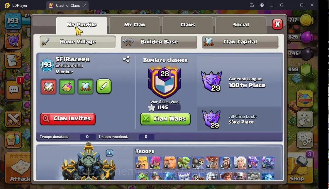 Clash of Clans Accounts High-End Global | TH 17-BH 10|LVL 193|BK 95,AQ 97,MP 72,GW 70,RC 45,DD 15|9 Legend Skin,11 Gold 1