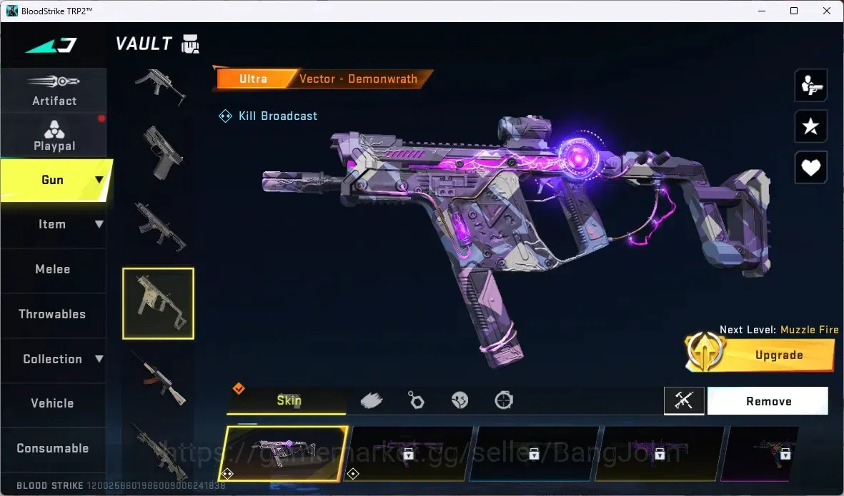 Blood Strike Accounts ASIA | EVO: FAL Evolved Draco|1 Limited Gun|2 Ultr image 3