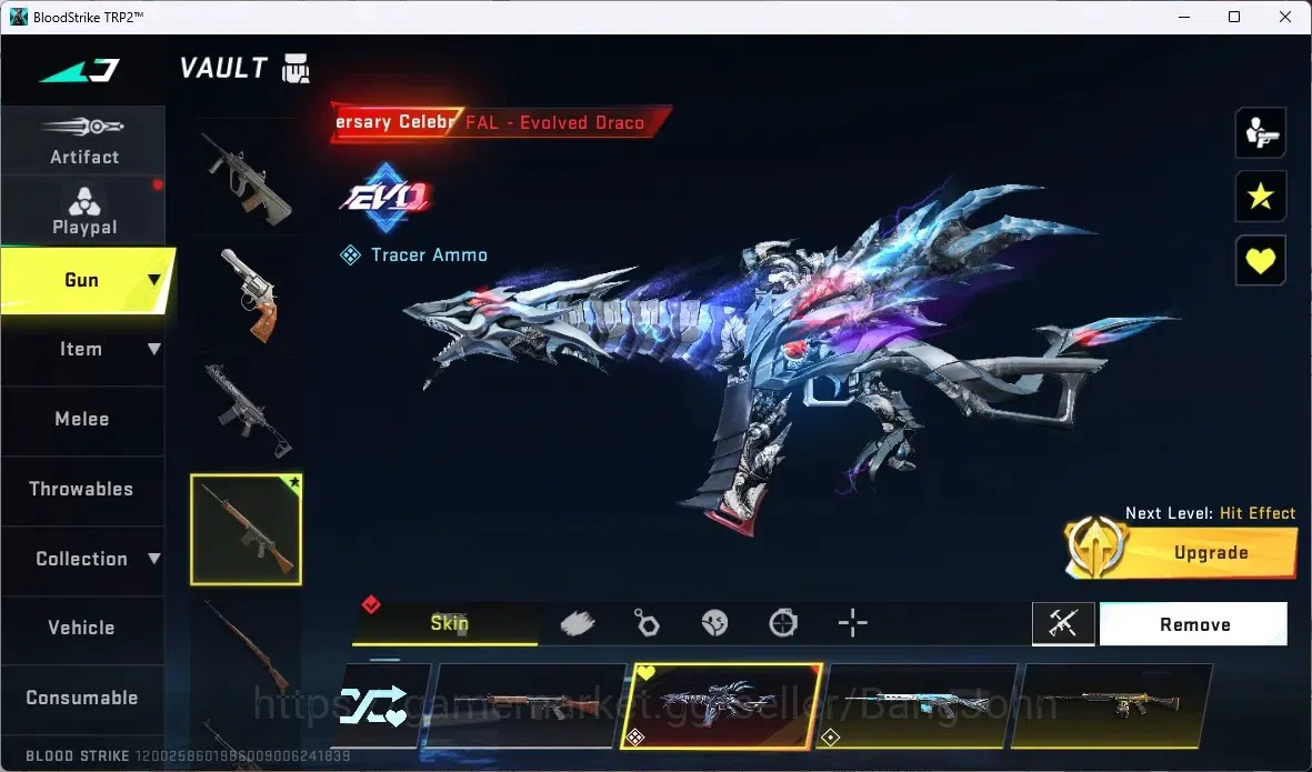 Blood Strike Accounts ASIA | EVO: FAL Evolved Draco|1 Limited Gun|2 Ultr image 4