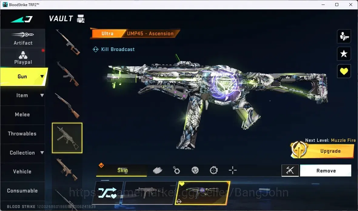 Blood Strike Accounts ASIA | EVO: FAL Evolved Draco|1 Limited Gun|2 Ultr image 5