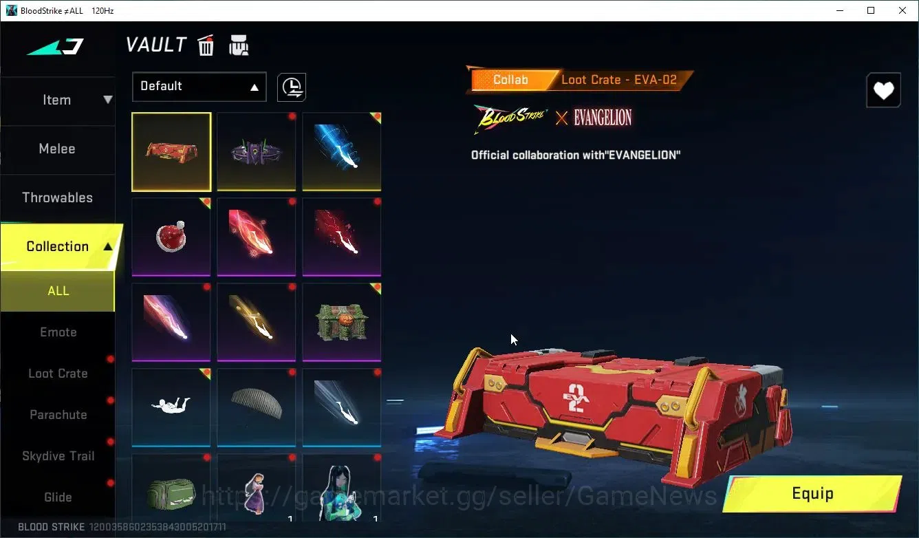 Blood Strike Accounts ASIA|Collab EVA[SCAR,MCX]|9 ULTRA[HANK,KATYA,FAL,V image 19