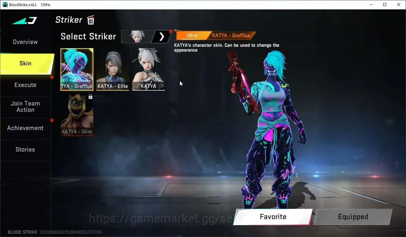 Blood Strike Accounts ASIA|Collab EVA[SCAR,MCX]|9 ULTRA[HANK,KATYA,FAL,V image 4