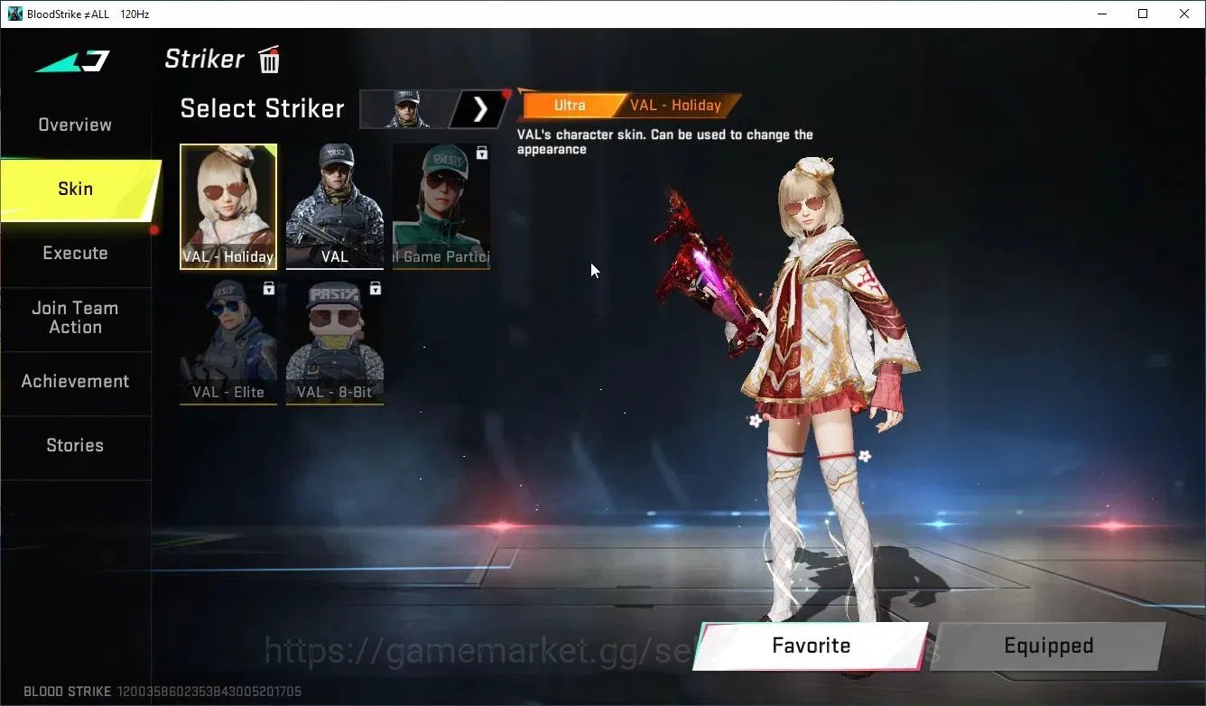 Blood Strike Accounts ASIA|Collab EVA[SCAR,MCX]|9 ULTRA[HANK,KATYA,FAL,V image 5