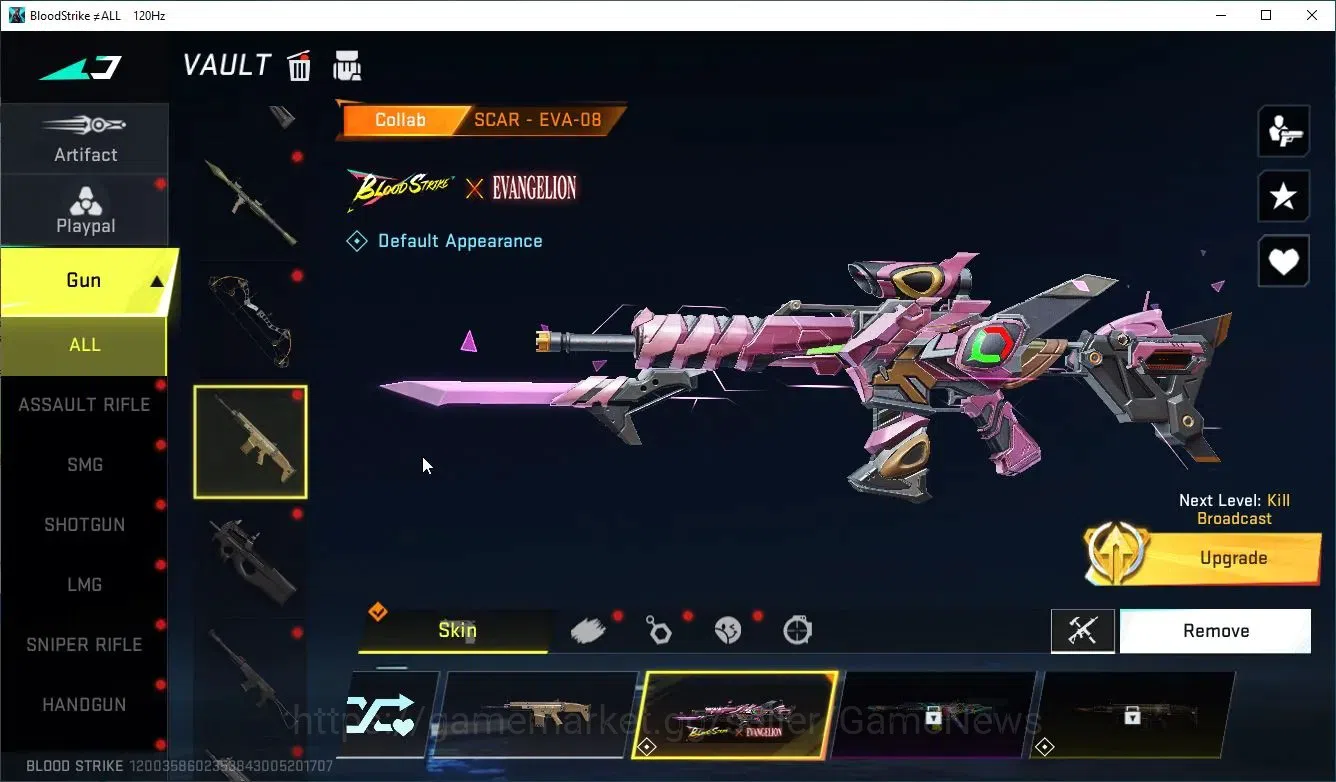 Blood Strike Accounts ASIA|Collab EVA[SCAR,MCX]|9 ULTRA[HANK,KATYA,FAL,V image 8