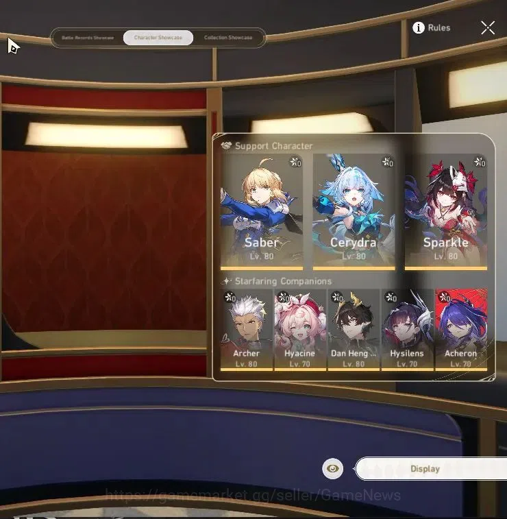 Honkai Star Rail Accounts Asia|TL 64|9 Limited|Hyacine,Saber,Cerydra,Hysilen image 2