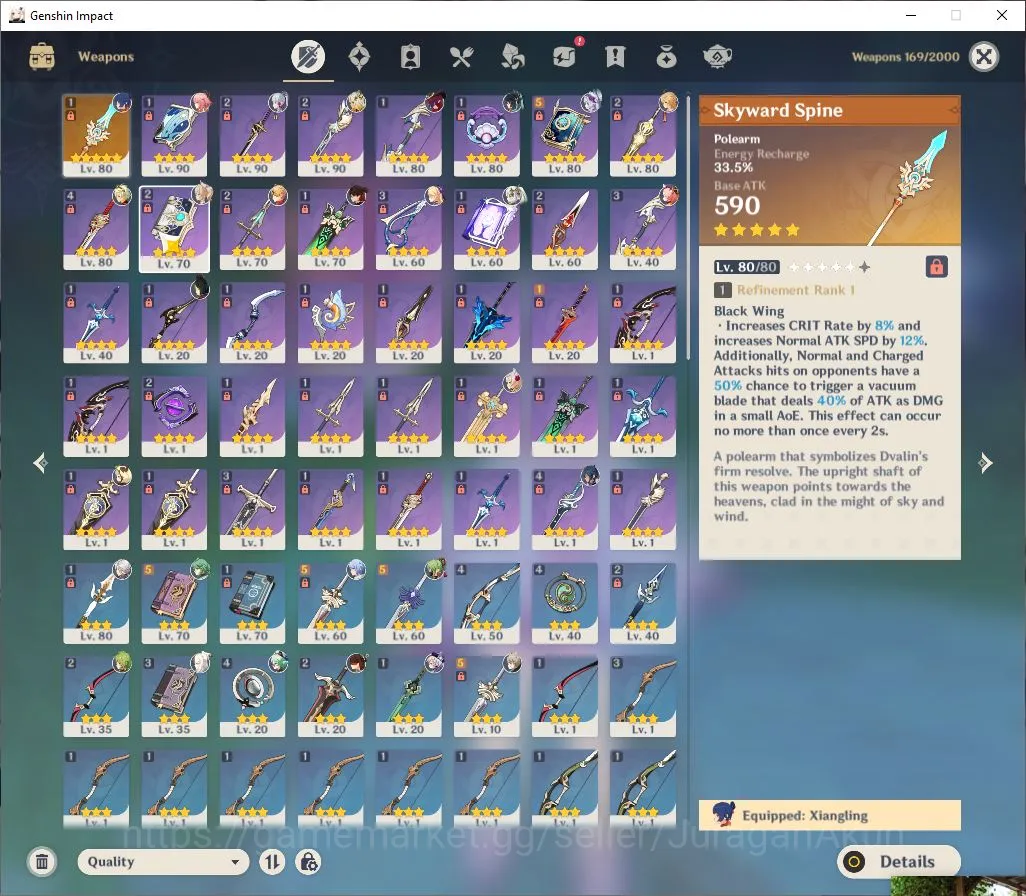 Genshin Impact Accounts ASIA|AR 55|9 Limited +1[5* Weapon]|AyakaC1,Arlecch image 4