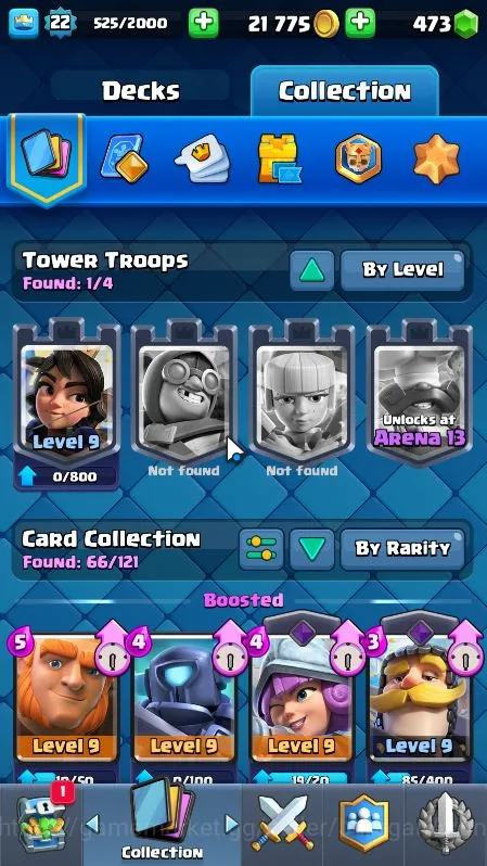 Lvl 22|Trophy 3643|KTL 9|Limited Skin|Card 66|2 EVO,2 Legend,15 Epic,23 Rare,26 Common|Take Email(CR1002) Clash Royale Starter Lvl 22|Trophy 3643|KTL 9|Limited Skin|Card 66|2 EV image 1