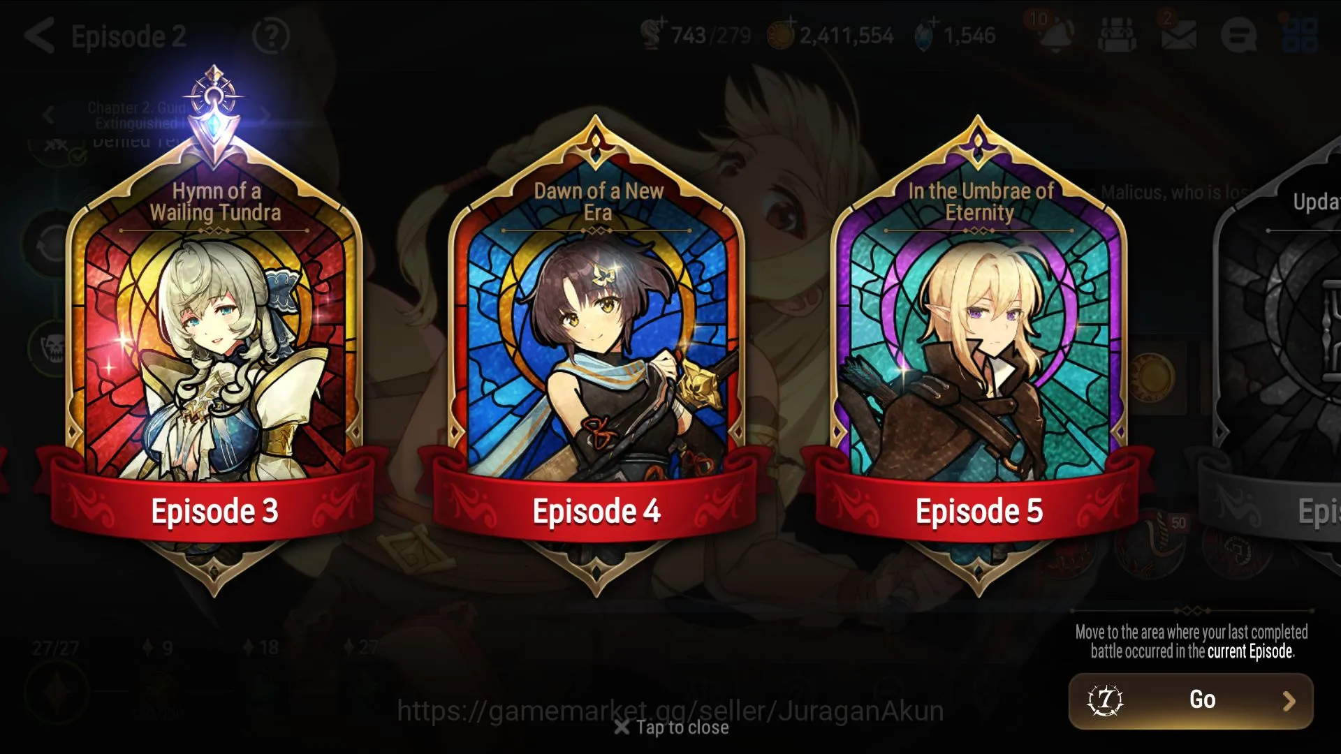 Epic Seven Accounts Mid-Tier Global UnVerif|13ML(BArunka,HarSetti,Tenebria,Cermia)(Colab:Stark,Fern)1,5STone(ES2904) 6