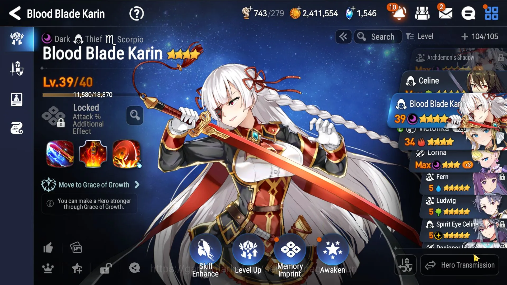 Epic Seven Accounts Mid-Tier Global UnVerif|13ML(BArunka,HarSetti,Tenebria,Cermia)(Colab:Stark,Fern)1,5STone(ES2904) 7