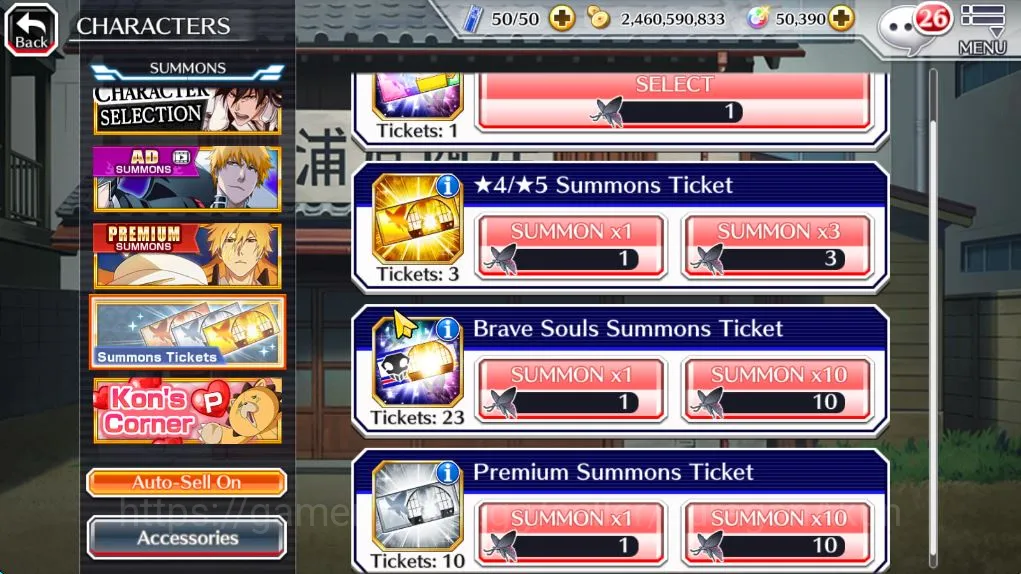 Bleach: Brave Souls Accounts Mid-Tier [Global] 53k Orb | Rukia10thAnniv, 3 BTW[Macy,Noel,Ninny],2 Renewed 5