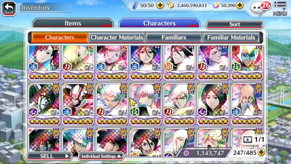 Bleach: Brave Souls Accounts Mid-Tier [Global] 53k Orb | Rukia10thAnniv, 3 BTW[Macy,Noel,Ninny],2 Renewed 6
