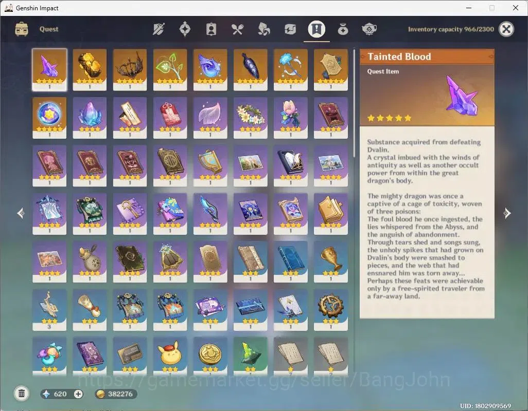 Genshin Impact Accounts ASIA|AR 58|7 Limited|Columbina,Yelan,Linnea,Nefer, image 13