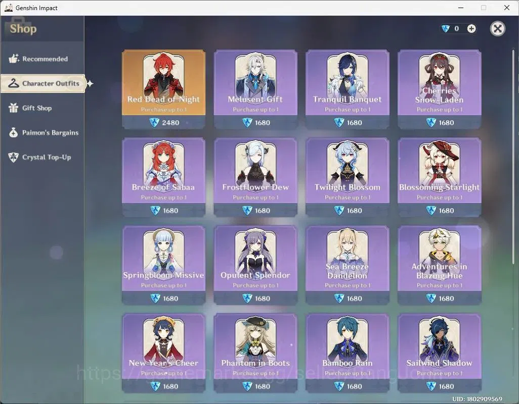 Genshin Impact Accounts ASIA|AR 58|7 Limited|Columbina,Yelan,Linnea,Nefer, image 6