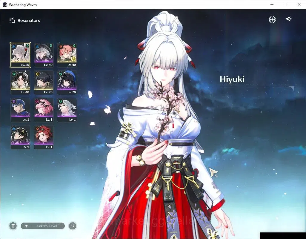 Wuthering Waves Accounts SEA | UL 19 | 1 Limited | Hiyuki | Data Bank Lv 6  image 2