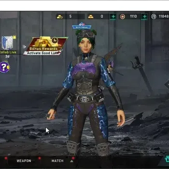 Blood Strike Accounts Collab Skin ASIA|ETERNAL MP7 Tidesong|Collab AOT Female Titan|10 Ultra [M4A1 Iron,Glock Money,MP155