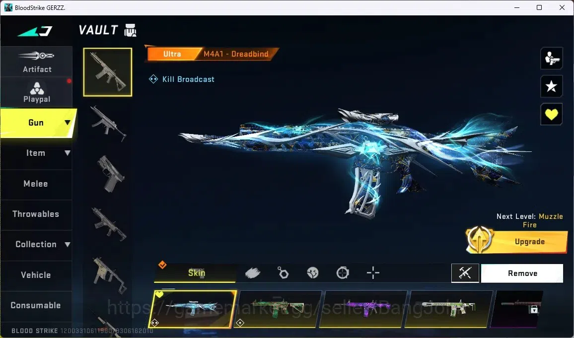 Blood Strike Accounts ASIA | 1 ETERNAL: Desert Eagle-Scorpius | 2 TR GUN image 2