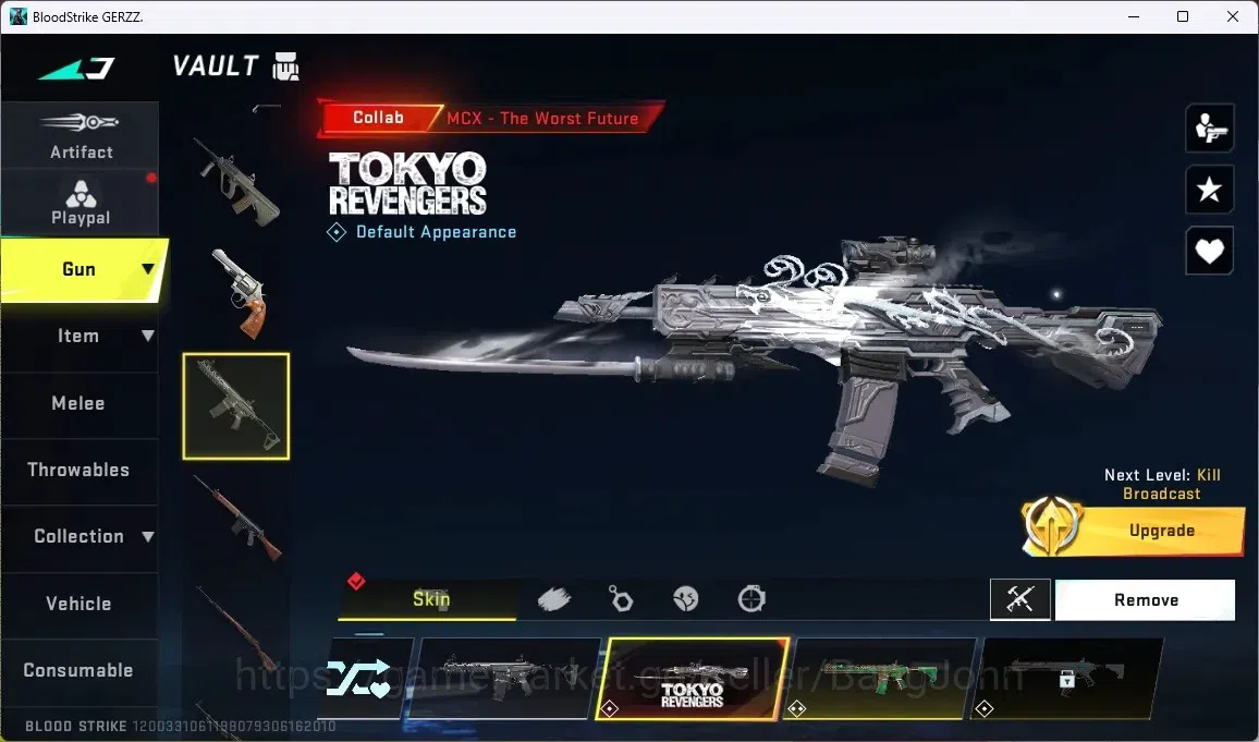 Blood Strike Accounts ASIA | 1 ETERNAL: Desert Eagle-Scorpius | 2 TR GUN image 5