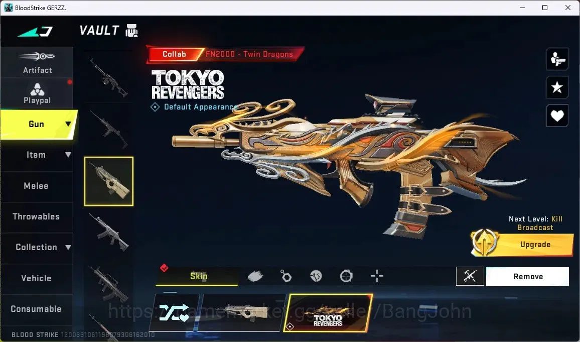 Blood Strike Accounts ASIA | 1 ETERNAL: Desert Eagle-Scorpius | 2 TR GUN image 6