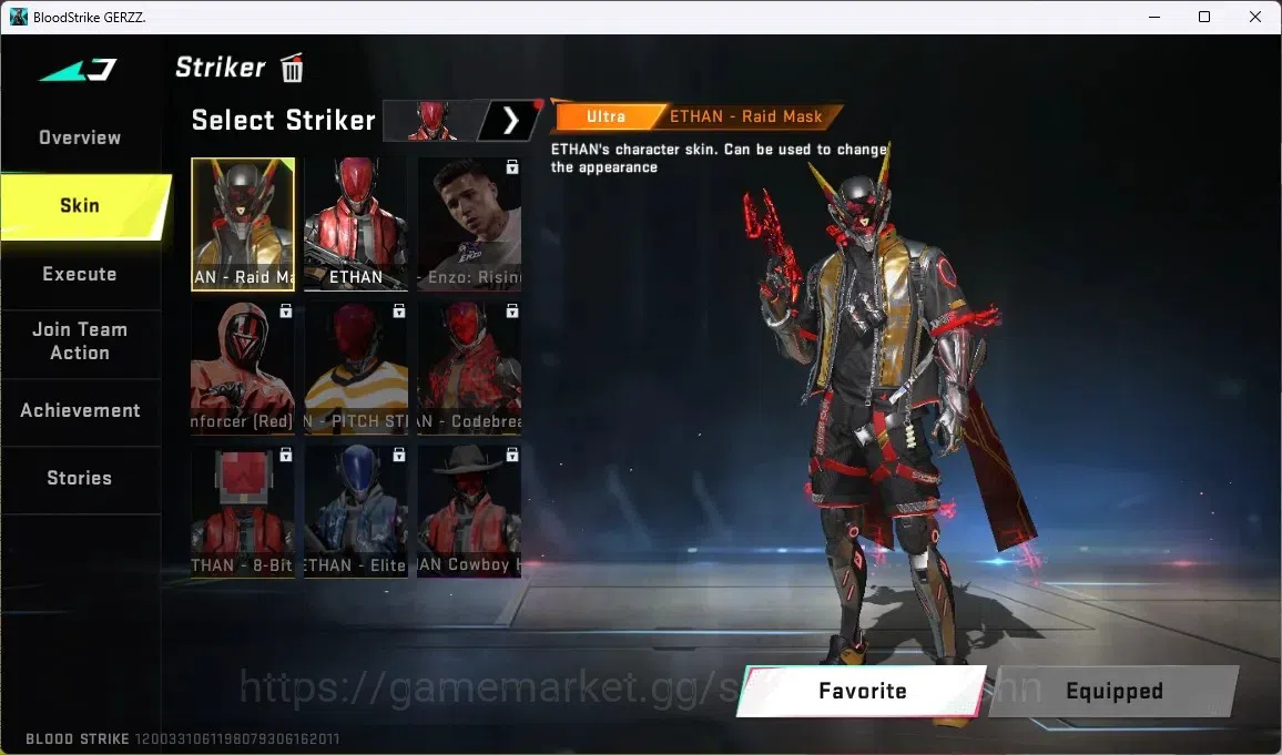 Blood Strike Accounts ASIA | 1 ETERNAL: Desert Eagle-Scorpius | 2 TR GUN image 9