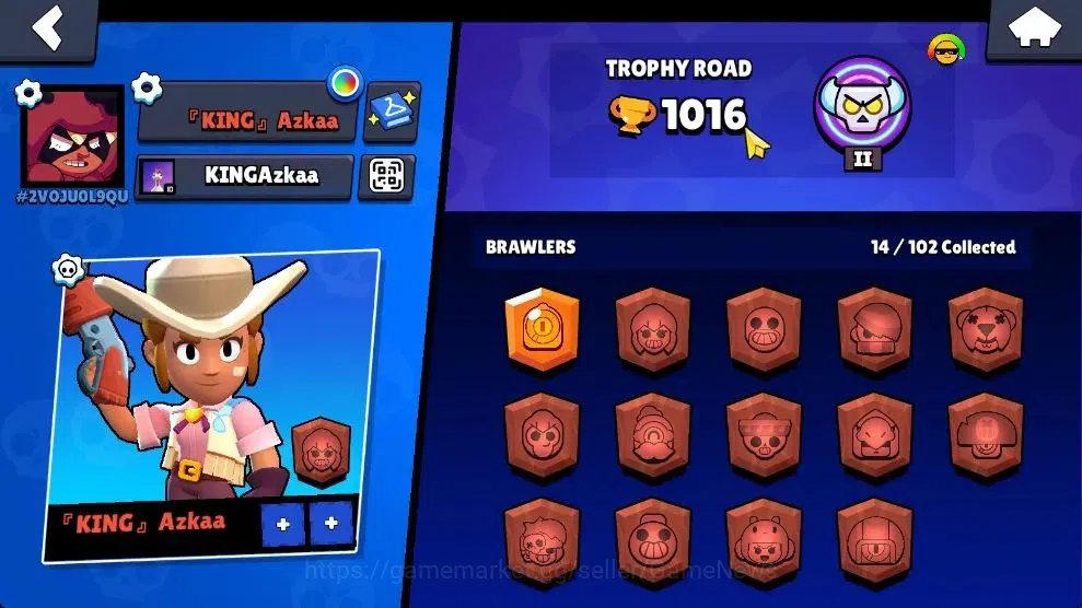 Brawl Stars Accounts 1016 Trophy|14 Brawlers 4 Max Lvl [Edgar,Penny,Ric image 10
